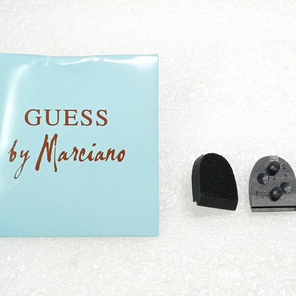 Guess by Marciano PManella Black Multi Suede Lace-Up Wedge Sandals 8 w/ Box VGUC - Picture 15 of 16